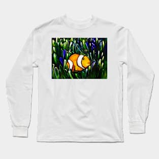 clownfish tiles Long Sleeve T-Shirt